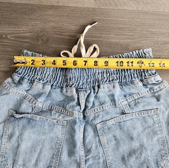 We The Free Size Small Arcadia Denim Harem Pants - Picture 8 of 8